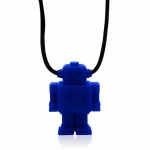 Blueberry Junior Robot Necklace